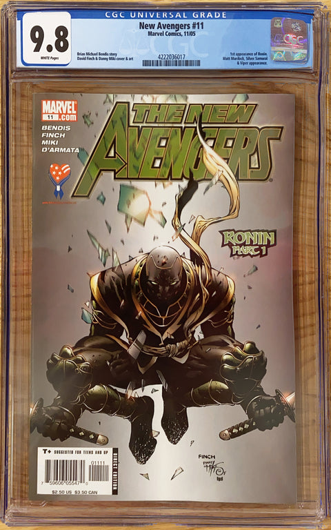 New Avengers, Vol. 1 #11A (CGC 9.8)