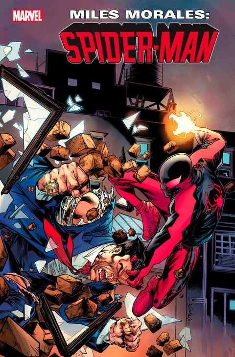 Miles Morales: Spider-Man Guile Sharp Cover