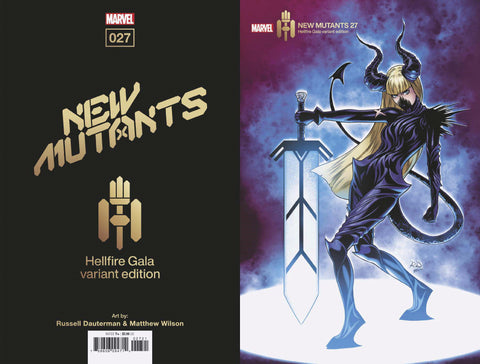 New Mutants, Vol. 4 Russell Dauterman Hellfire Gala Cover