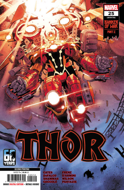 Thor, Vol. 6 2nd Printing Variant Cover