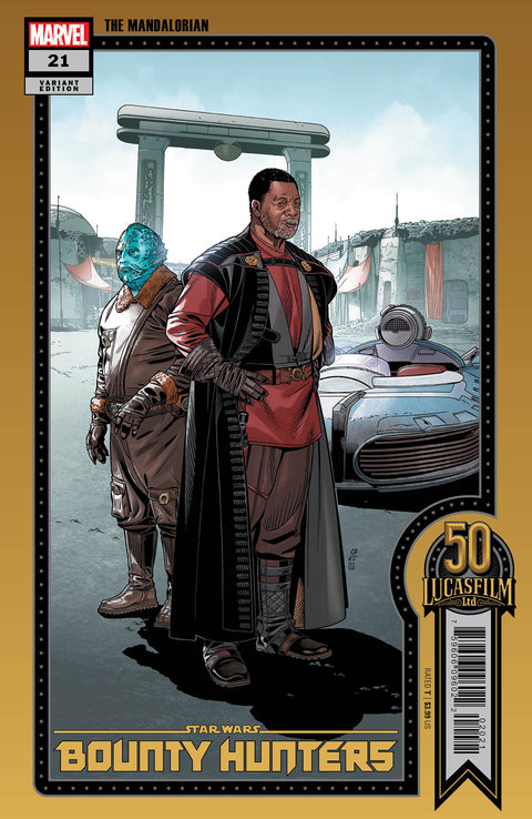 Star Wars: Bounty Hunters (Marvel Comics) Chris Sprouse Lucasfilm 50th Anniversary Cover