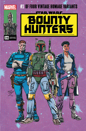 Star Wars: Bounty Hunters (Marvel Comics) 36C Comic Luciano Vecchio Variant Marvel Comics 2023