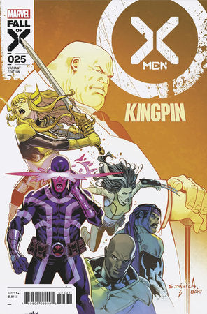 X-Men, Vol. 5 25C Comic Russell Dauterman Trading Card Variant Marvel Comics 2023