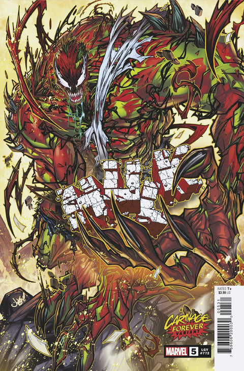 Hulk, Vol. 4 Jonboy Meyers Carnage Forever Cover