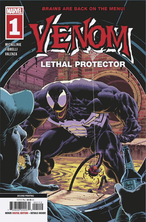 Venom: Lethal Protector, Vol. 2 2nd Printing Paulo Siqueira Variant