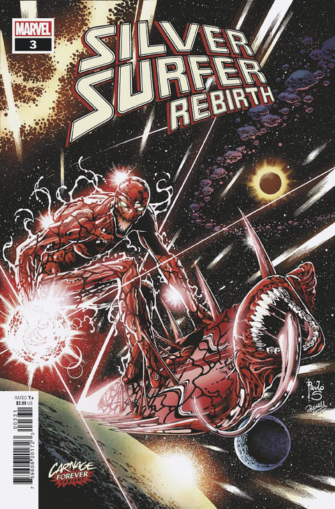 Silver Surfer: Rebirth Paolo Siqueira Carnage Forever Cover