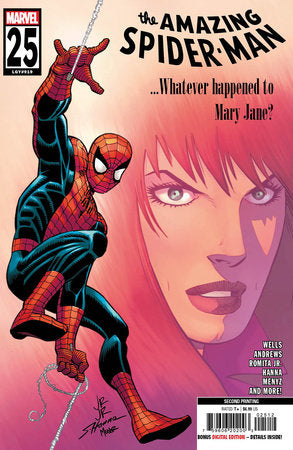 The Amazing Spider-Man, Vol. 6 25J 2nd Print Marvel Comics 2023