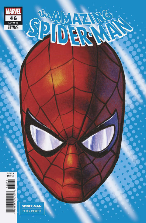 AMAZING SPIDER-MAN #46 MARK BROOKS HEADSHOT VARIANT Marvel Zeb Wells Carmen Carnero Mark Brooks