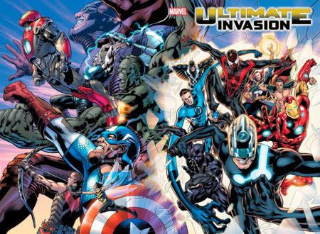Ultimate Invasion, Vol. 1 1A John Tyler Christopher Negative Space Variant Marvel Comics 2023