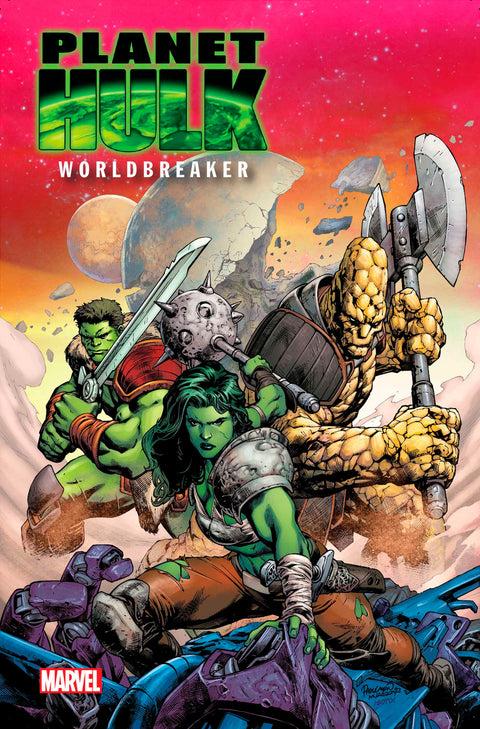 Planet Hulk: Worldbreaker Regular Carlos Pagulayan Cover
