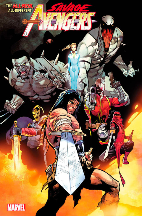 Savage Avengers, Vol. 2 1:25 Jan Bazaldua Variant Cover