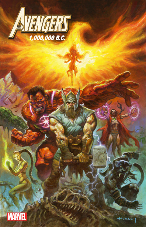 The Avengers 1,000,000 B.C. 1:25 Alex Horley Variant