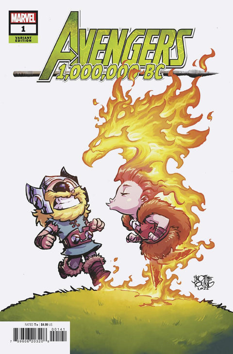 The Avengers 1,000,000 B.C. Skottie Young Variant