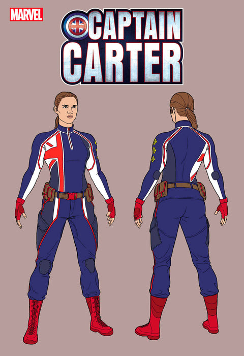 Captain Carter #1G 1:10 Incentive Jamie McKelvie Design Variant Cover