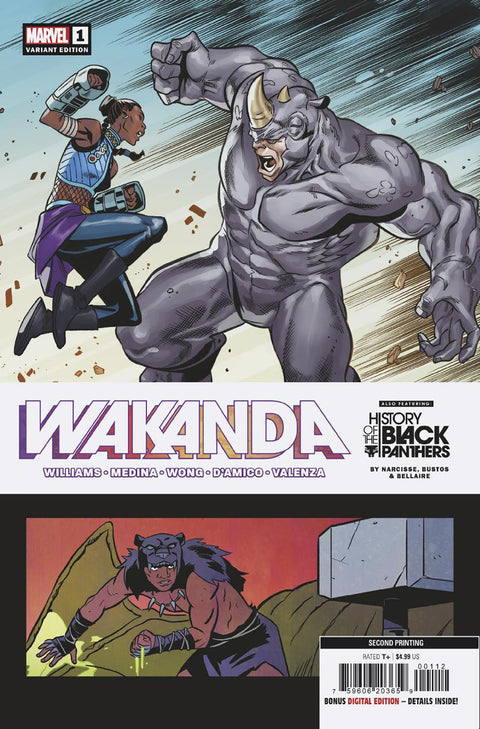 Wakanda 2nd Print Variant