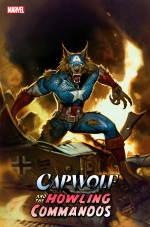 Capwolf and the Howling Commandos 1A Comic Davide Gianfelice Variant Marvel Comics 2023