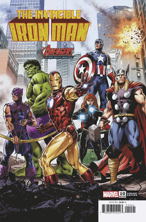 Invincible Iron Man, Vol. 4 10D Comic Peach Momoko Variant Marvel Comics 2023