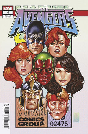 Avengers, Vol. 9 4B Comic Tula Lotay Variant Marvel Comics 2023