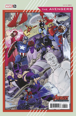 Avengers, Vol. 9 5D Comic Elena Casagrande Regular Marvel Comics 2023