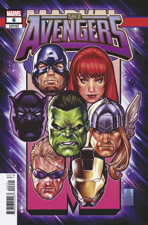 Avengers, Vol. 9 6E Comic Mateus Manhanini Variant Marvel Comics 2023