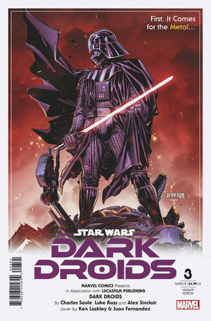 Star Wars: Dark Droids 3D Comic Ryan Stegman  Marvel Comics 2023