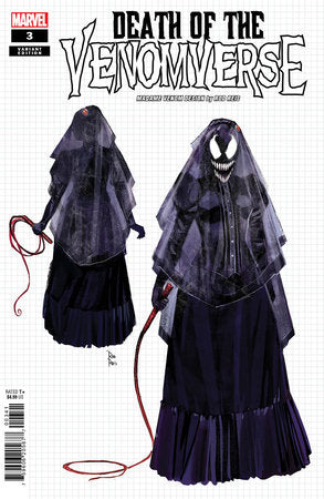 Death of the Venomverse 3D Comic Matt Frank Regular Marvel Comics 2023
