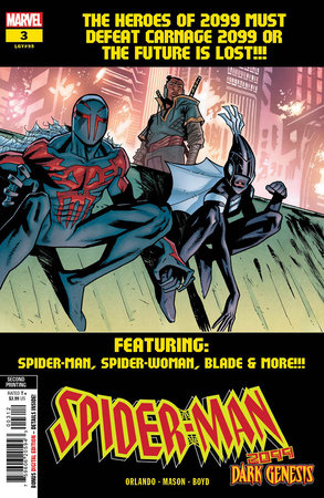 Spider-Man 2099: Dark Genesis 3J Lucas Werneck Pride Variant Marvel Comics 2023
