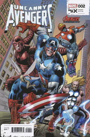 Uncanny Avengers, Vol. 4 2D Comic Windowshades Variant Marvel Comics 2023
