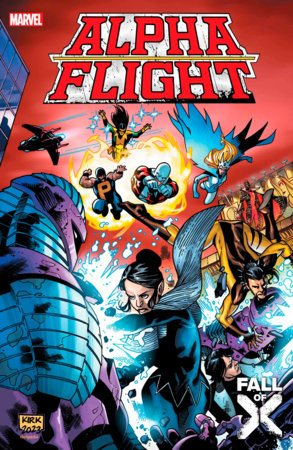 Alpha Flight, Vol. 5 2A Comic JR Jr. & JR Sr. Variant Marvel Comics 2023