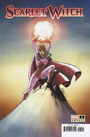 Scarlet Witch, Vol. 3 Annual 1B 2nd Print Justin Mason Variant Marvel Comics 2023