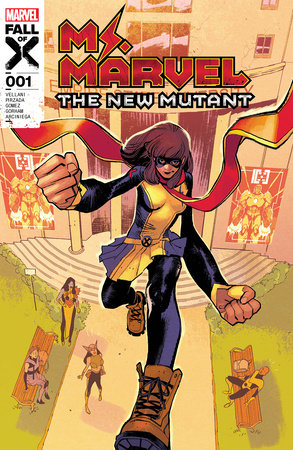 Ms. Marvel: The New Mutant 1A Comic Artgerm Variant Marvel Comics 2023