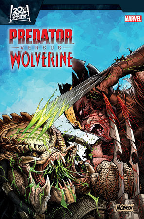 Predator vs. Wolverine 1E Comic 1:50 InHyuk Lee Variant Marvel Comics 2023