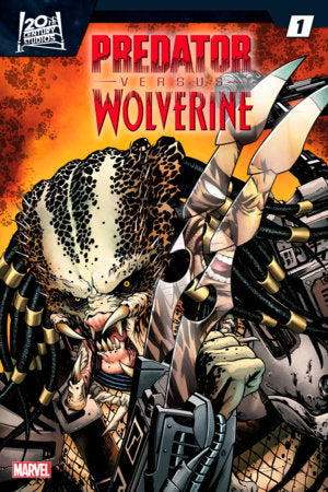 Predator vs. Wolverine 1G Comic Facsimile Blank Edition 2023 Marvel Comics 2023