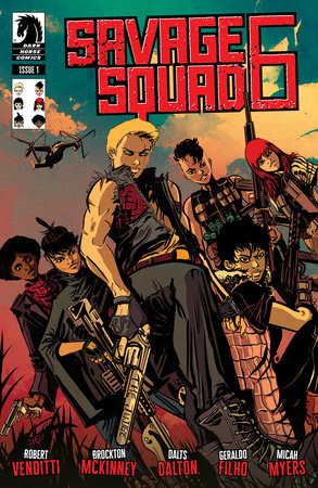 Savage Squad 6 1 Comic 3rd Printing Dark Horse Comics 2023