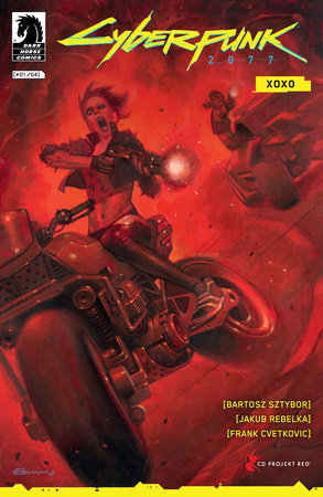 Cyberpunk 2077: XOXO 1C Comic Federico Vicentini Stormbreakers Variant Dark Horse Comics 2023