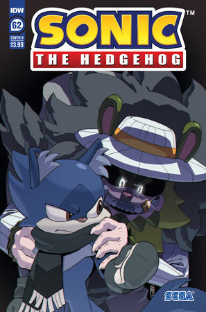 Sonic the Hedgehog, Vol. 3 62B Mali Ware Variant IDW Publishing 2023