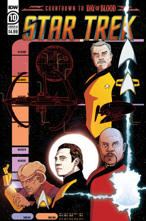 Star Trek (IDW Publishing) 10B Comic Chris Sprouse Return Of The Jedi 40th Anniversary Variant IDW Publishing 2023