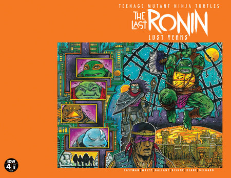Teenage Mutant Ninja Turtles: The Last Ronin - The Lost Years 4B  IDW Publishing 2023