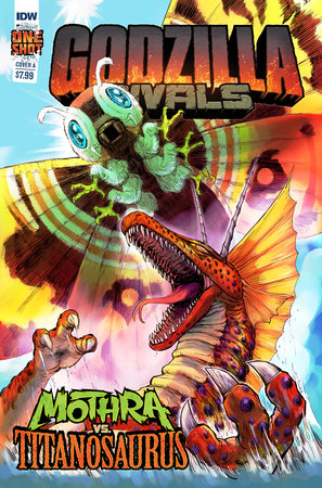 Godzilla Rivals: Mothra Vs Titanosaurus IDW Publishing