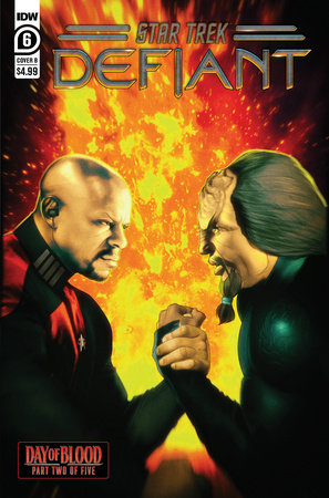 Star Trek: Defiant 6B Comic Rachael Stott Variant IDW Publishing 2023