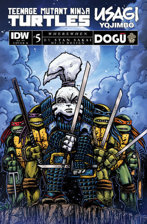 Teenage Mutant Ninja Turtles / Usagi Yojimbo: WhereWhen 5B Comic Shawn Daley Variant IDW Publishing 2023