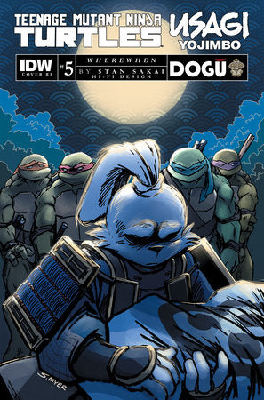 Teenage Mutant Ninja Turtles / Usagi Yojimbo: WhereWhen 5C Comic Bryan Hitch Regular IDW Publishing 2023