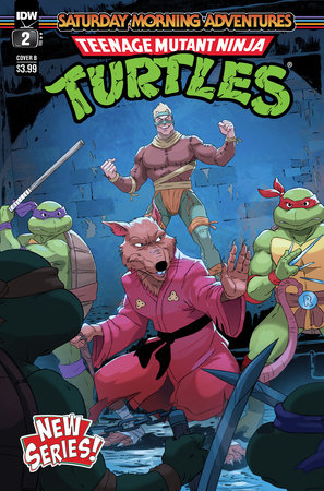 Teenage Mutant Ninja Turtles: Saturday Morning Adventures Continued 2B Eastman & Bishop IDW Publishing 2023
