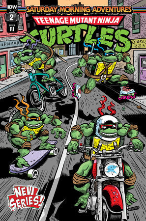 Teenage Mutant Ninja Turtles: Saturday Morning Adventures Continued 2D  IDW Publishing 2023