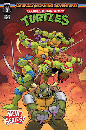 Teenage Mutant Ninja Turtles: Saturday Morning Adventures Continued 3A Comic Lucas Werneck Variant IDW Publishing 2023
