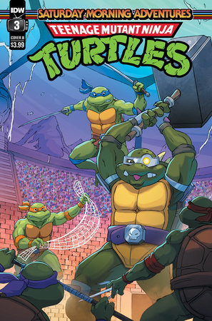 Teenage Mutant Ninja Turtles: Saturday Morning Adventures Continued 3B Comic InHyuk Lee Variant IDW Publishing 2023
