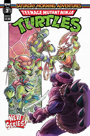 Teenage Mutant Ninja Turtles: Saturday Morning Adventures Continued 3C Comic Bryan Hitch Regular IDW Publishing 2023