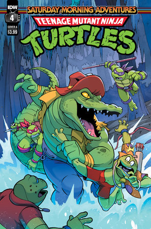 Teenage Mutant Ninja Turtles: Saturday Morning Adventures Continued 4A Comic Ryan Stegman Regular IDW Publishing 2023