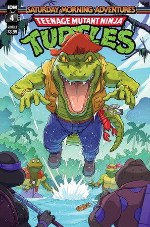 Teenage Mutant Ninja Turtles: Saturday Morning Adventures Continued 4B Comic George Perez Variant IDW Publishing 2023