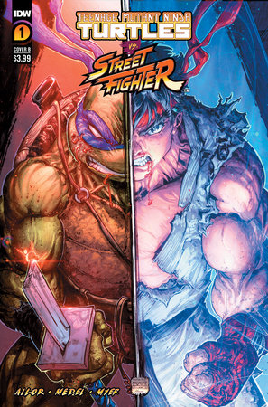 Teenage Mutant Ninja Turtles vs. Street Fighter IDW Publishing
